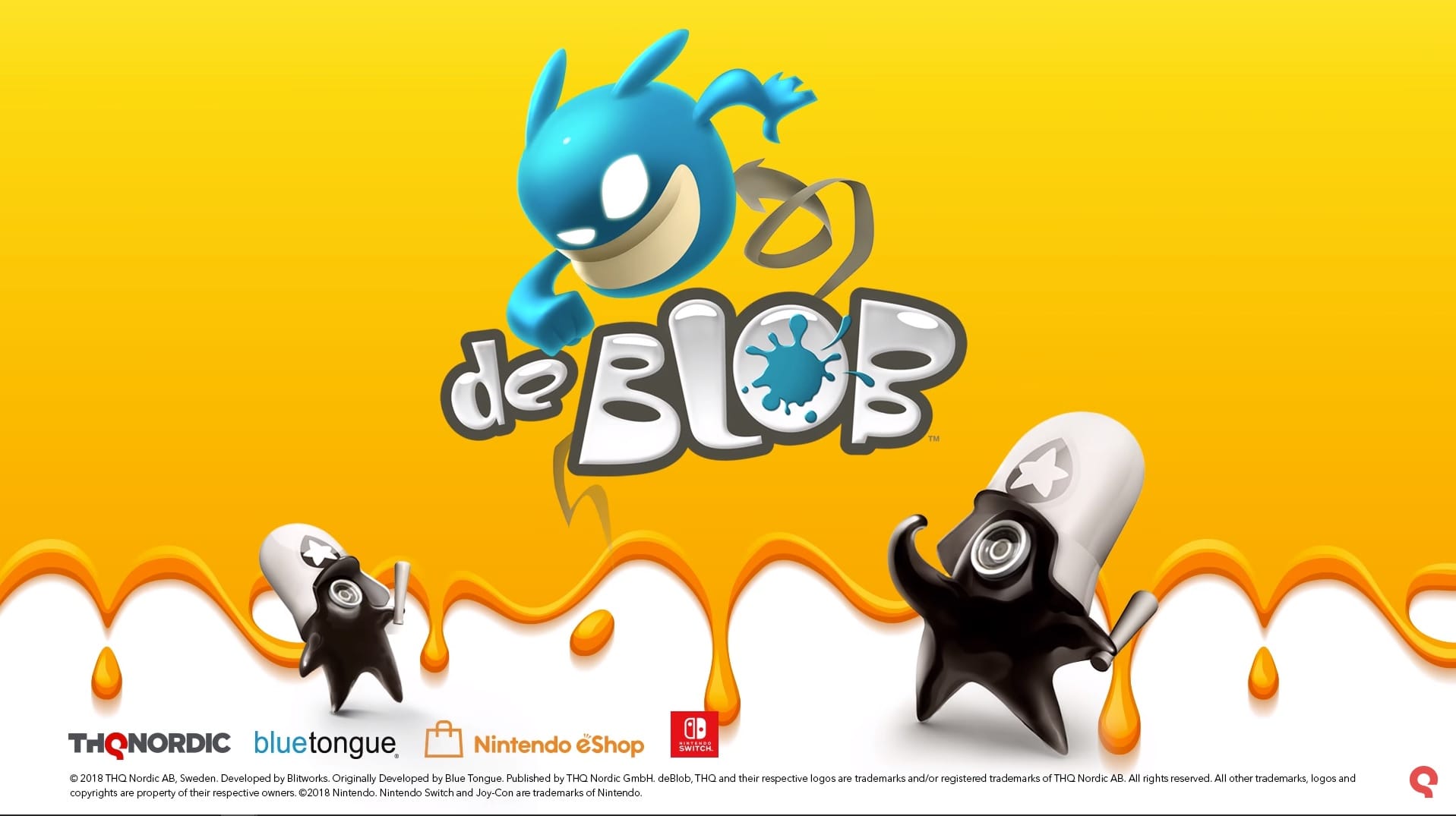 De Blob Arrive Sur Nintendo Switch Le 26 Juin 2018 Nintendalerts 